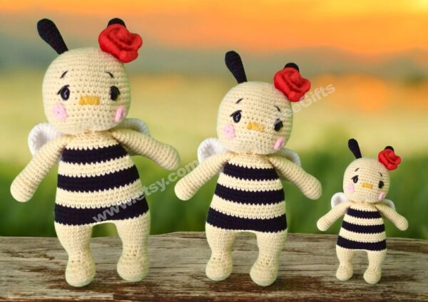 Betsy Bee | Easy Amigurumi Bee Crochet Pattern