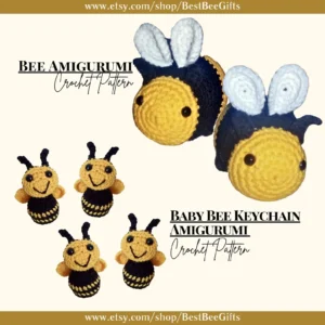 Easy Amigurumi Bee Crochet Pattern