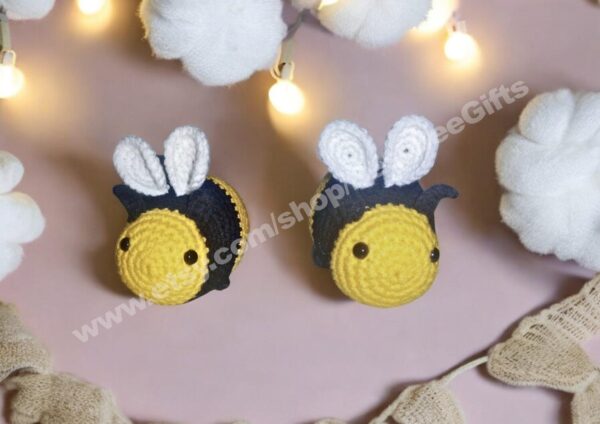 Easy Amigurumi Bee Crochet Pattern